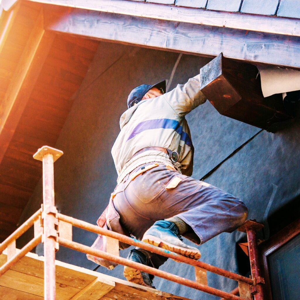 isolamento térmico de habitação - exterior de casa - capoto sistema ETICS - Rodrigo Revestimentos